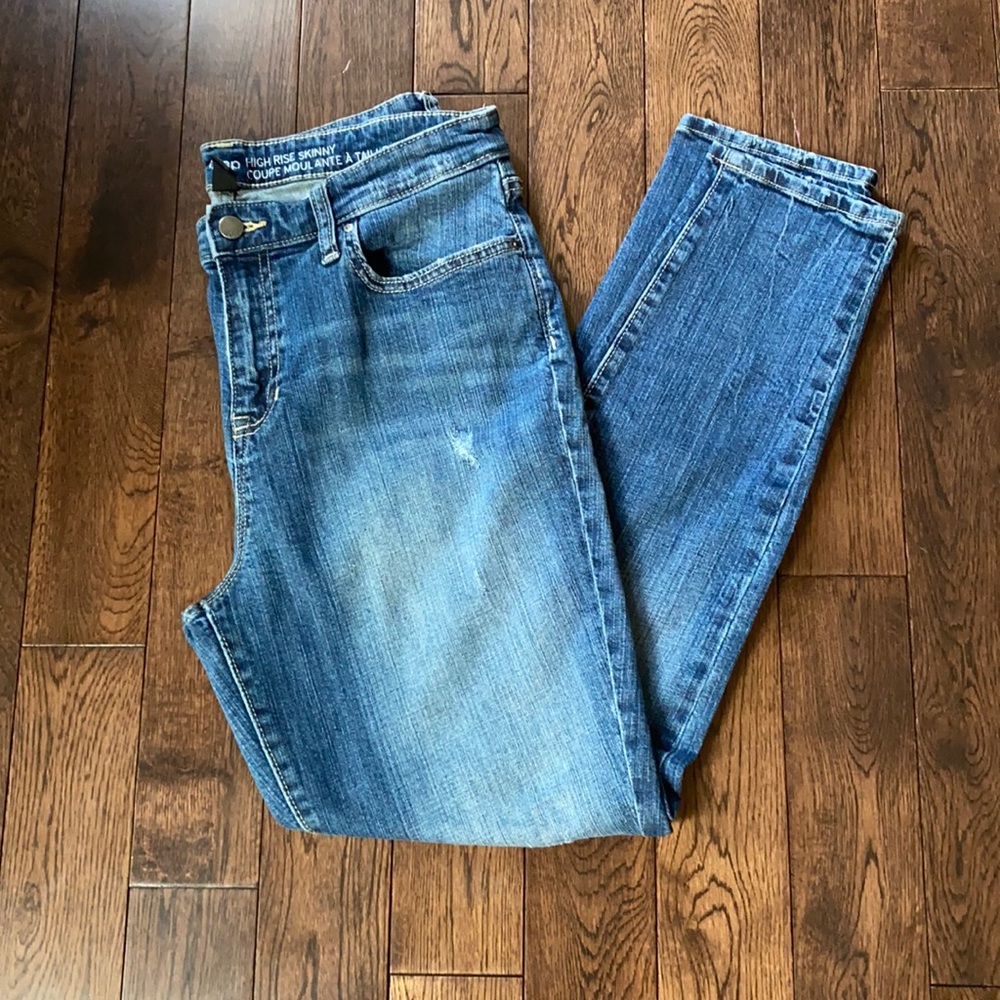 Gap High Rise Skinny Jeans 1969 size 12